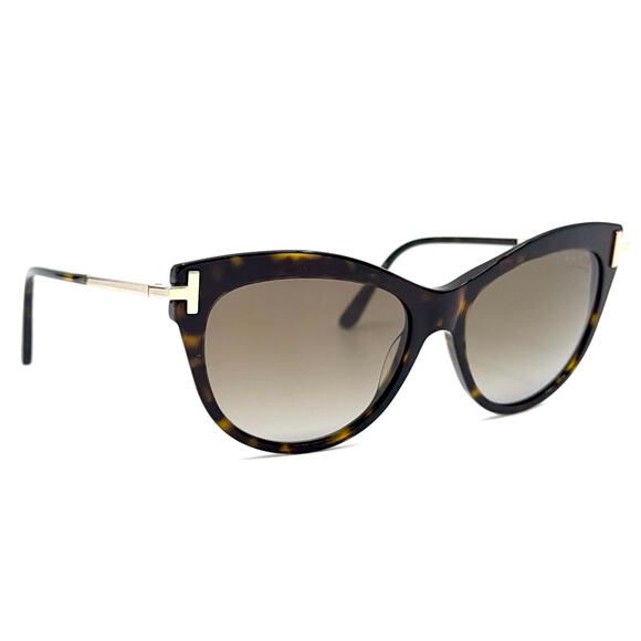 New, TOM FORD Kira Sunglasses TF821 52H Authentic main image 5